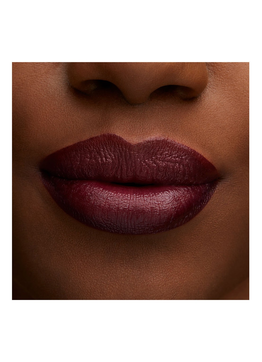 M·A·C Lustreglass Sheer-Shine Lipstick - detail 7 succumb to plum