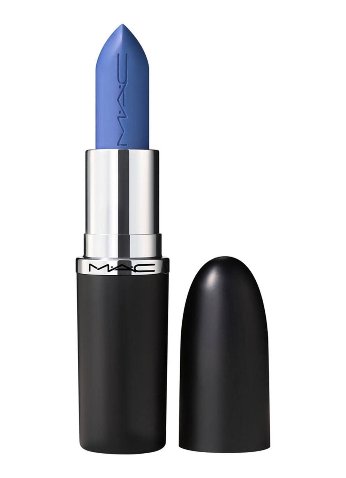 M·A·C M·A·Cximal Sleek Satin Lipstick  - voorkant tilted denim