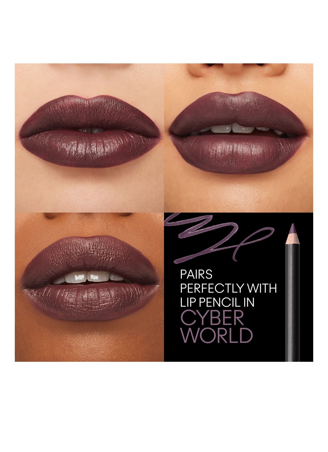 M·A·C Macximal Matte Lipstick - detail 3 95 smoked purple