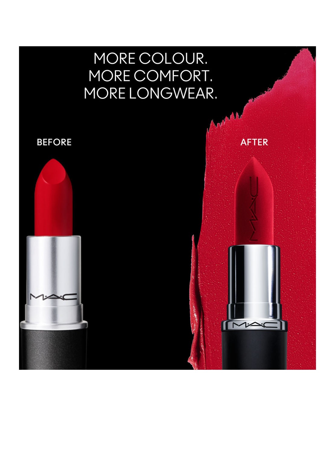 M·A·C Macximal Mini MAC Silky Matte Lipstick - detail 5 ruby woo