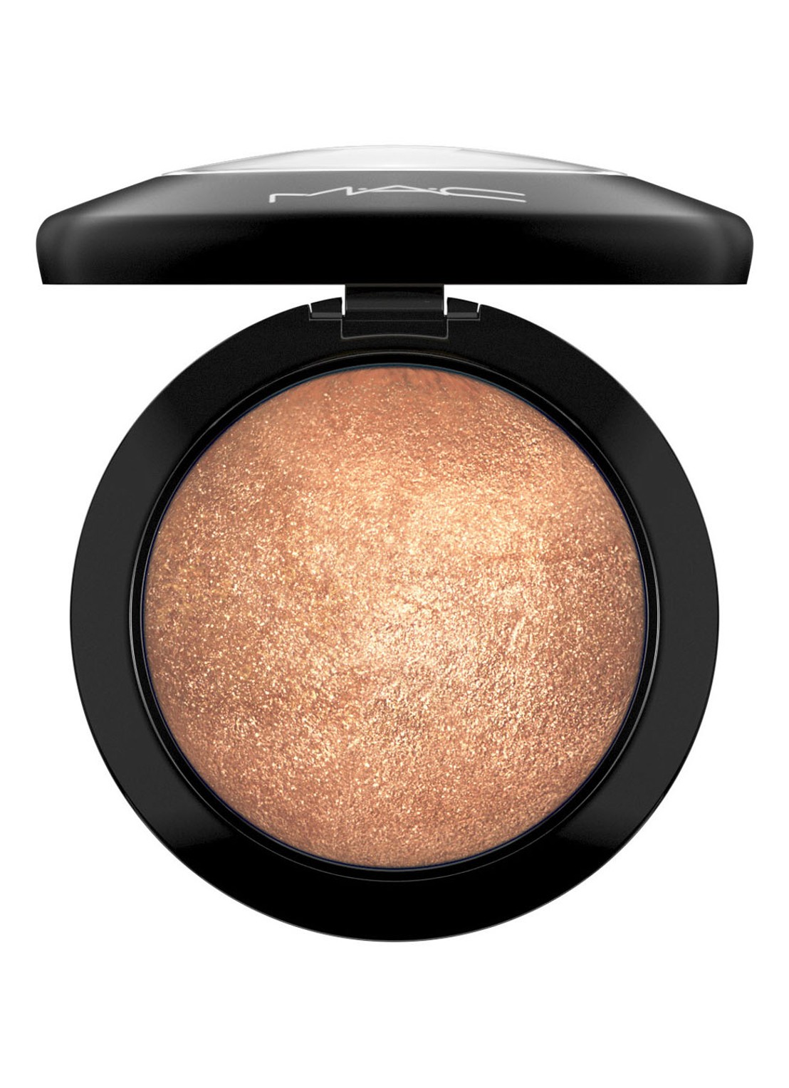 M·A·C Mineralize Skinfinish - highlighter - detail 2 gold deposit