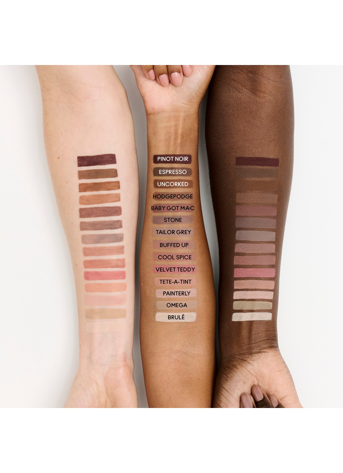 M·A·C Multi Sculpt Liquid Eye Shadow - vloeibare oogschaduw - detail 4 brule