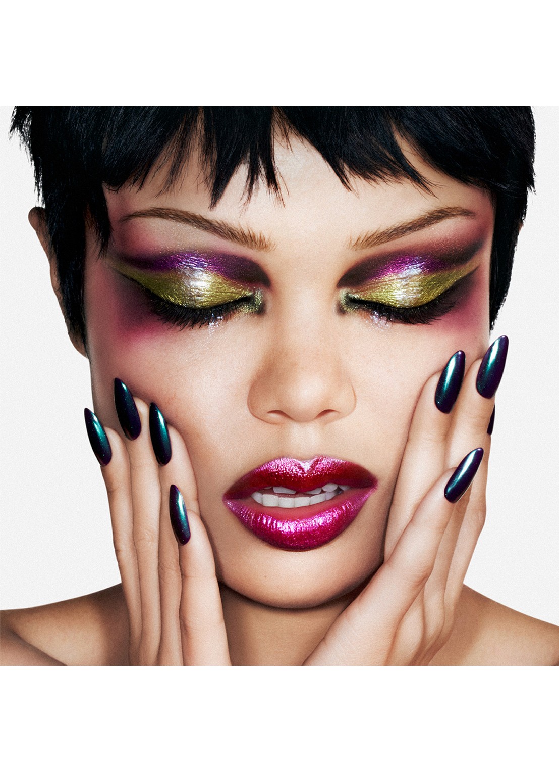 M·A·C Multichrome Single Eye Shadow Compact - losse oogschaduw - detail 6 moonscape