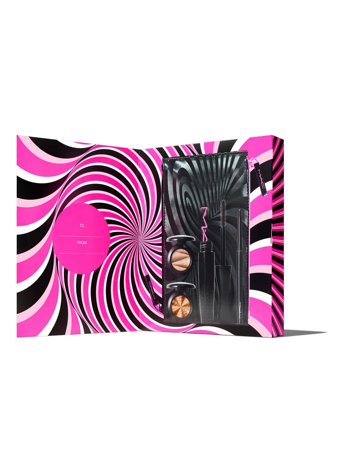 M·A·C Now You See Me Extra Dimension Eye Kit: Smoky - Limited Eition make-up set - voorkant 7 golden