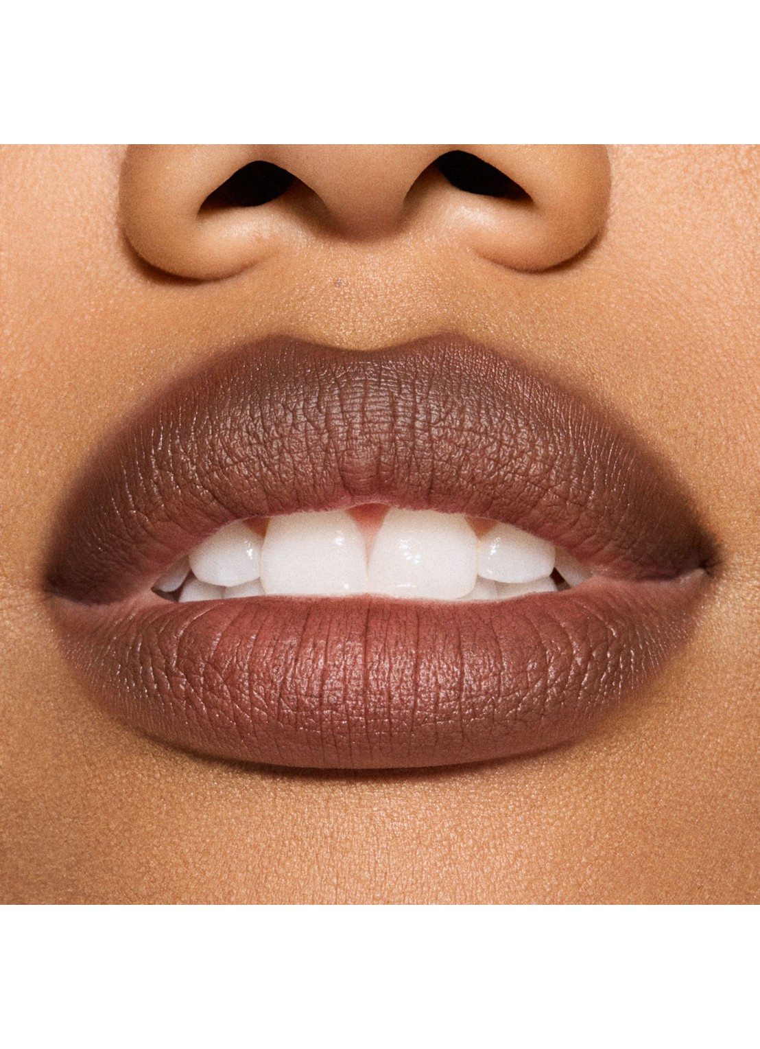 M·A·C Powder Kiss Hazy Matte Lipstick - detail 4 chestnut