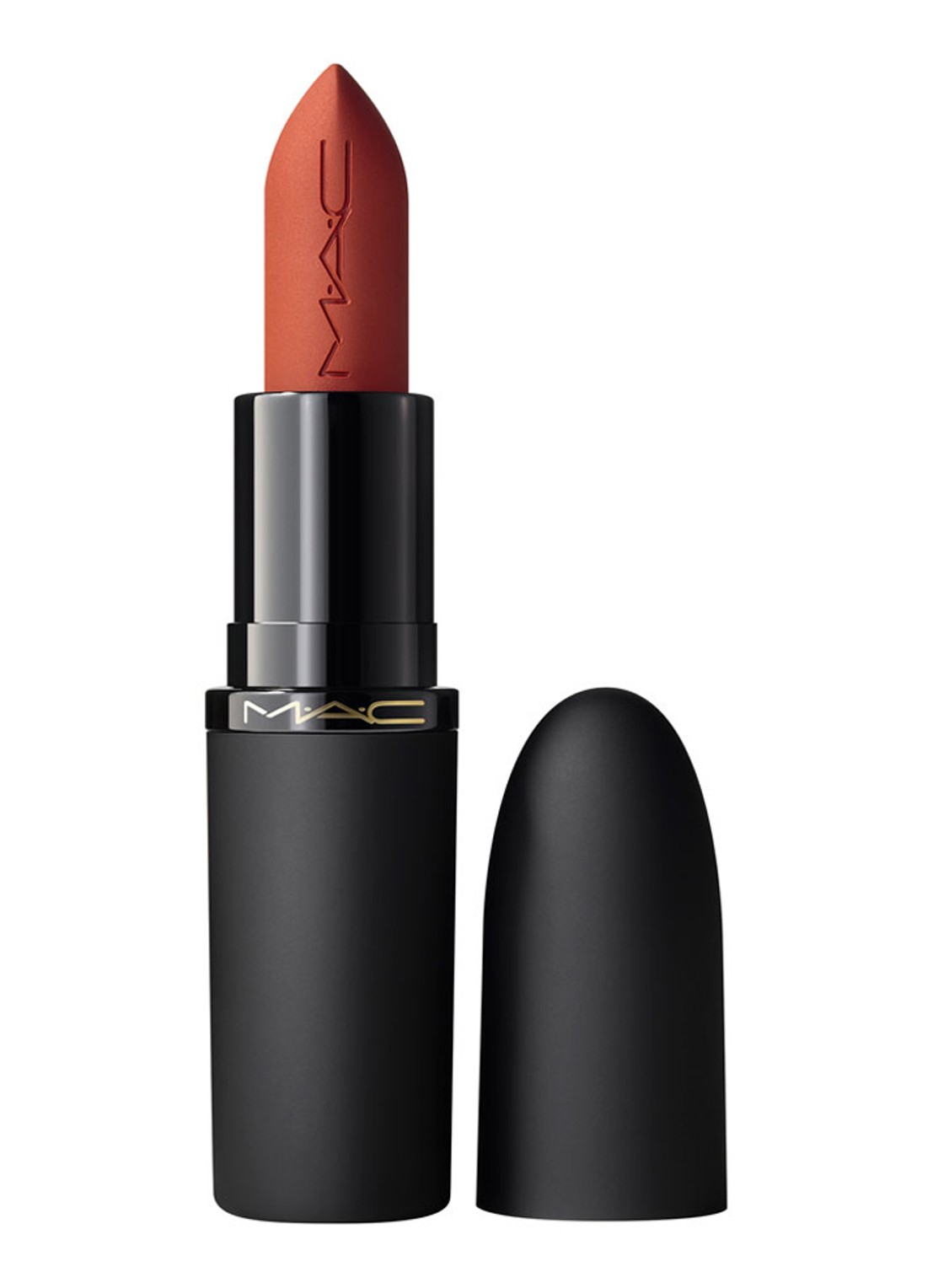 M·A·C Powder Kiss Hazy Matte Lipstick - voorkant marrakesh-mere