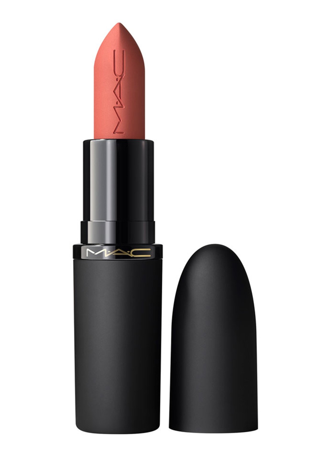 M·A·C Powder Kiss Hazy Matte Lipstick - voorkant mull it over