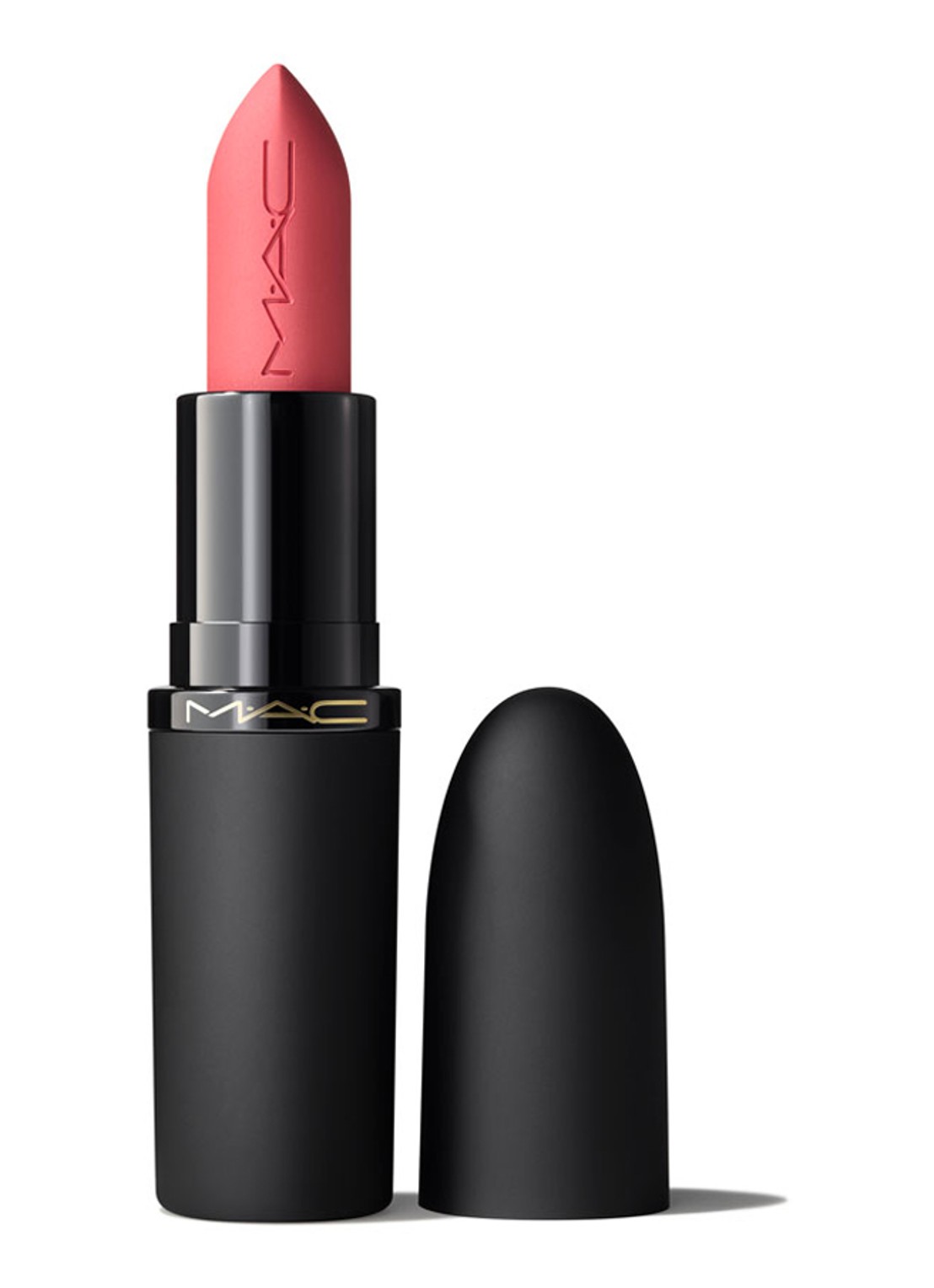 M·A·C Powder Kiss Hazy Matte Lipstick - voorkant sultriness