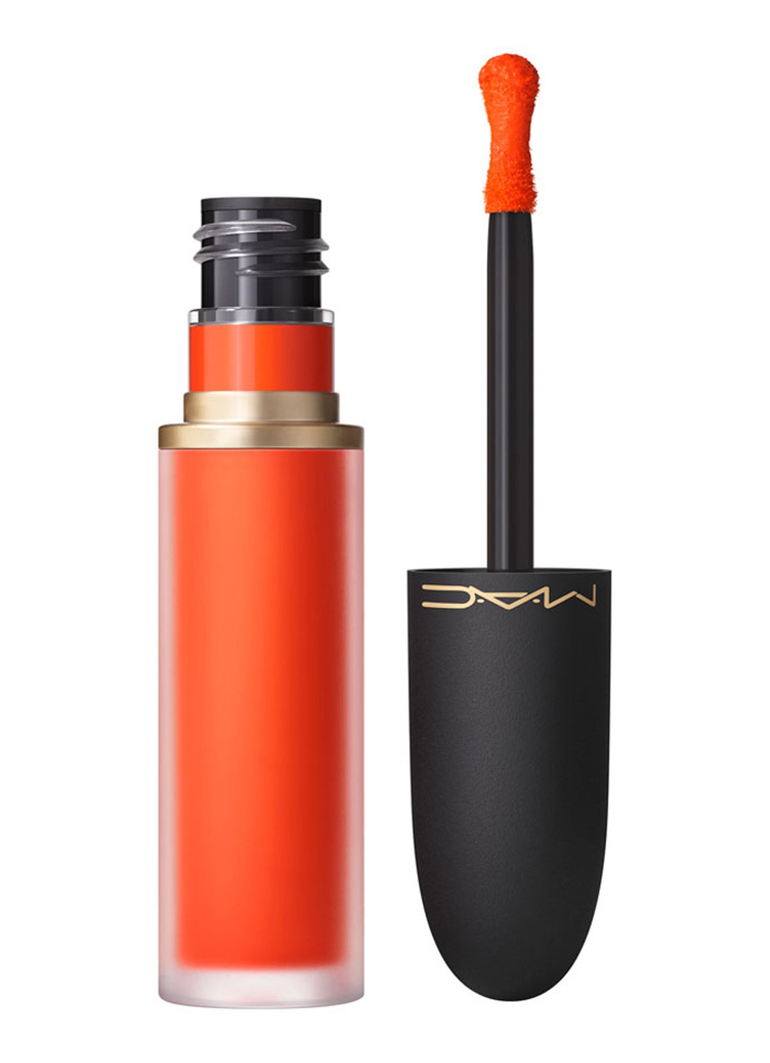 M·A·C Powder Kiss Lip + Cheek Mousse - lipstick - voorkant resort season