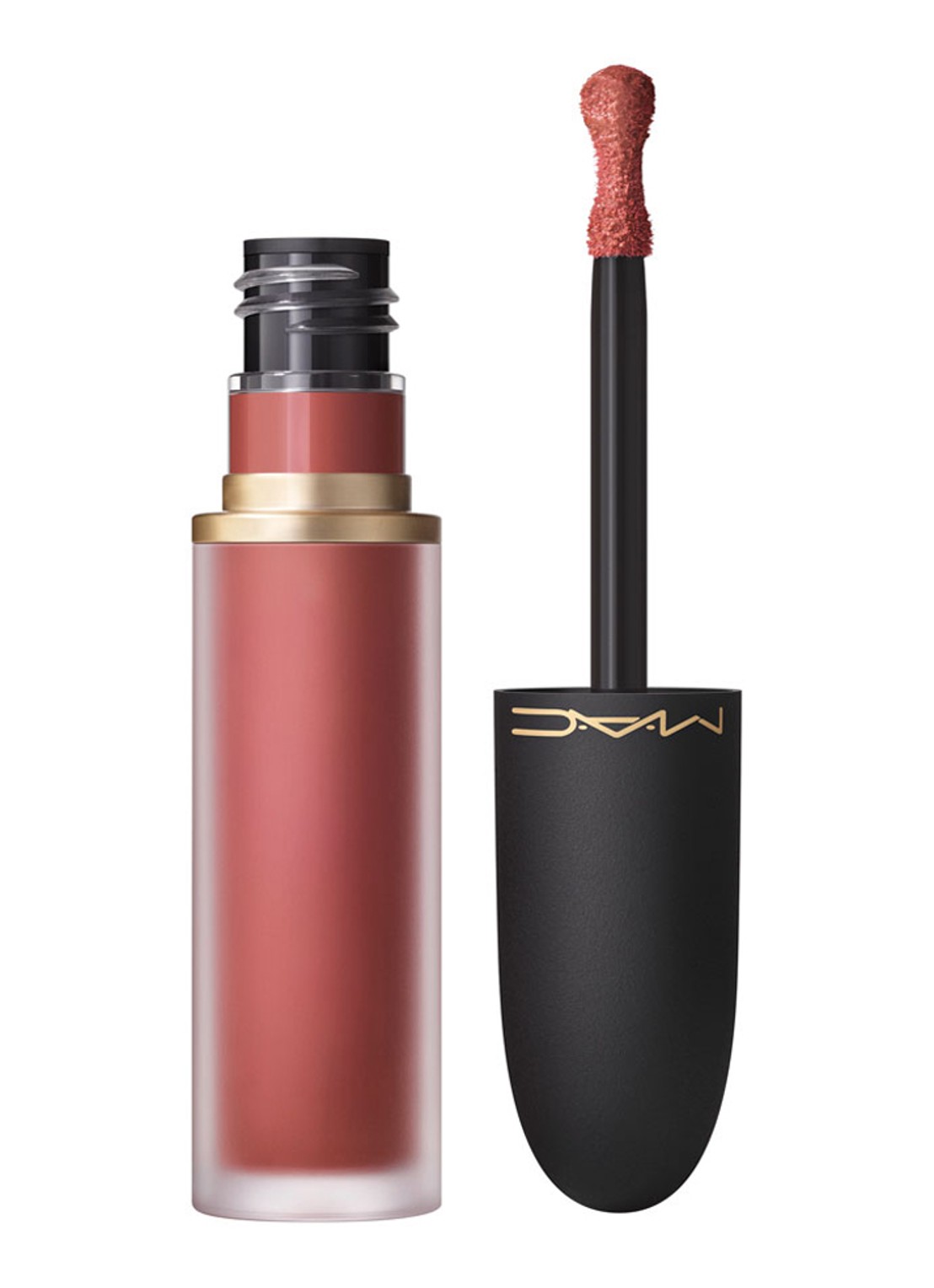 M·A·C Powder Kiss Lip + Cheek Mousse - lipstick - voorkant 6 velvet teddy