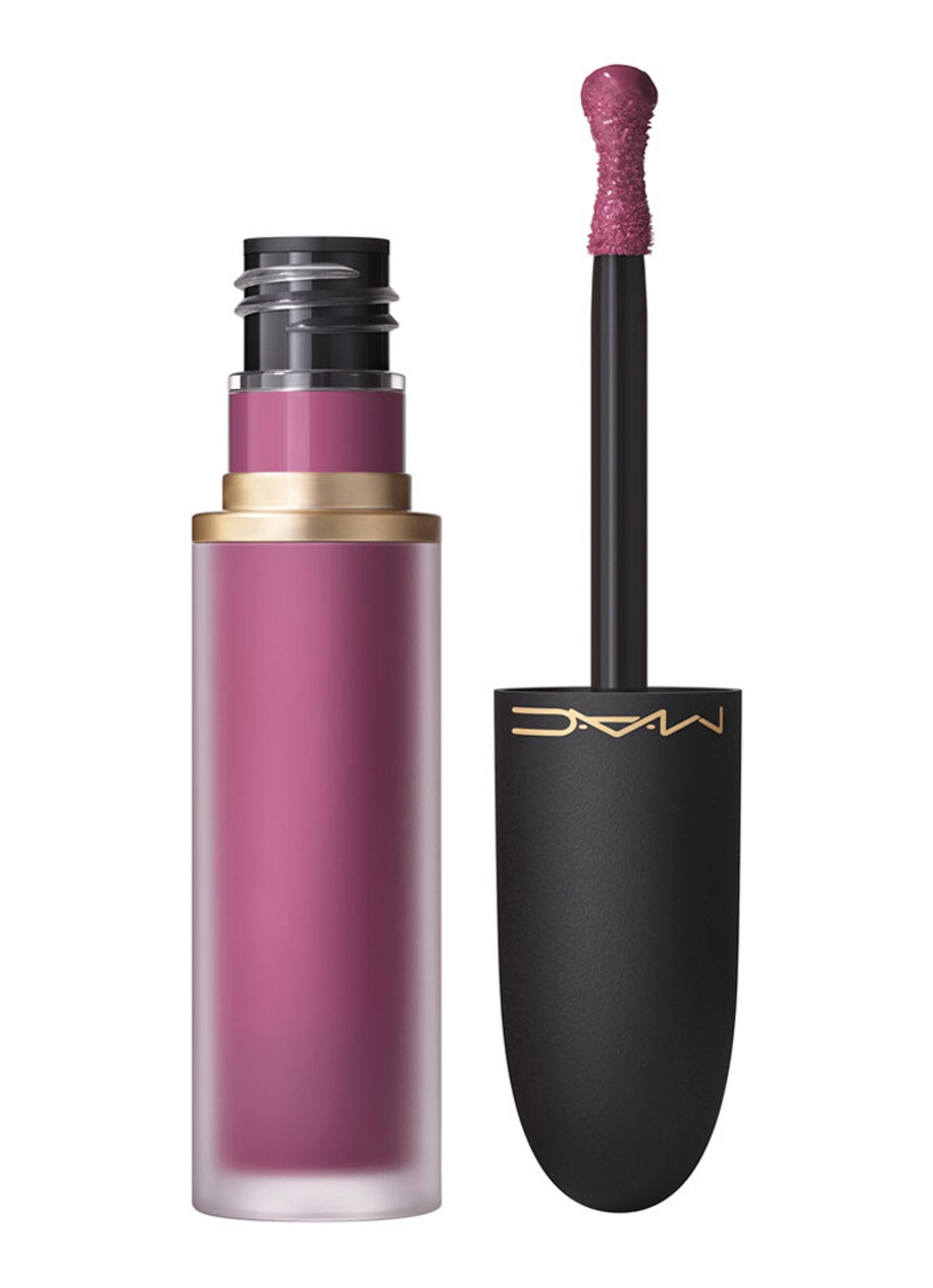 M·A·C Powder Kiss Lip + Cheek Mousse - lipstick - voorkant something borrowed
