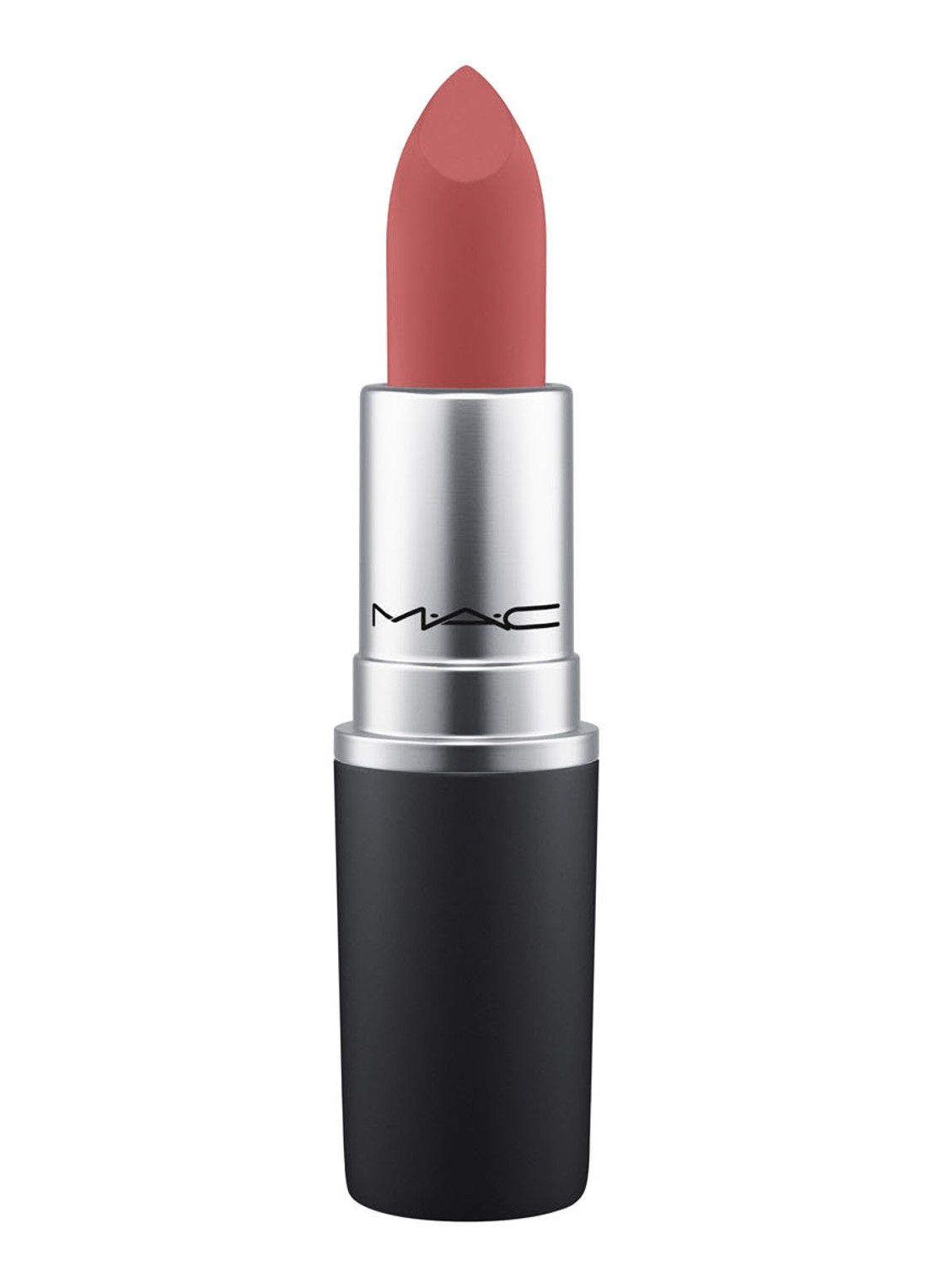 M·A·C Powder Kiss Lipstick - voorkant brickthrough