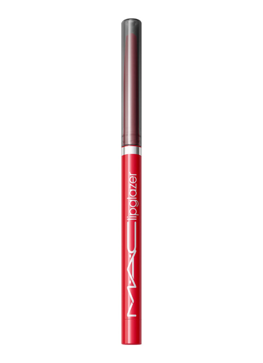M·A·C Powder Kiss Velvet Blur Slim Stick - Limited Edition lipstick - detail 2 lady danger