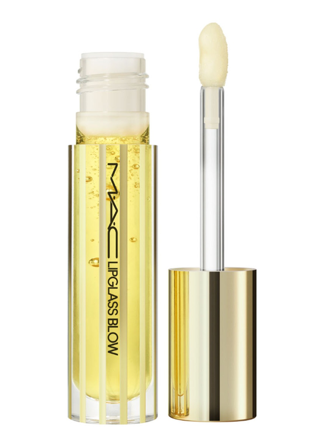M·A·C Powder Kiss Velvet Blur Slim Stick - Limited Edition lipstick - voorkant ginger zinger