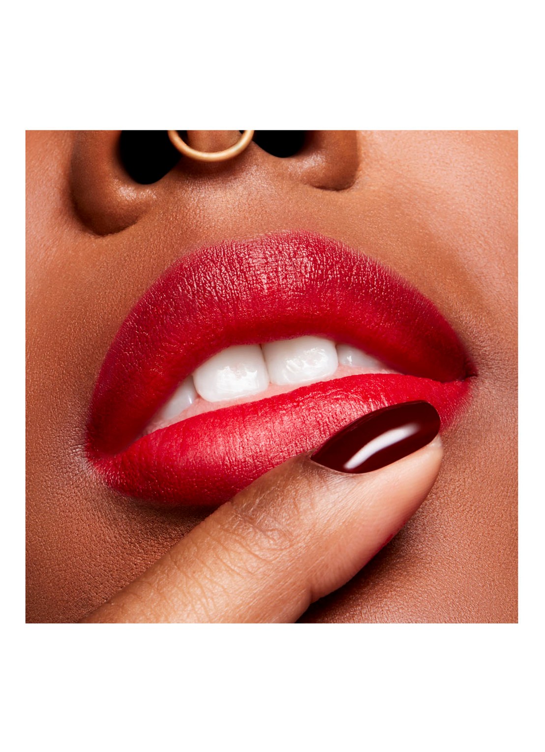 M·A·C Powder Kiss Velvet Blur Slim Stick - lipstick - detail 5 ruby new