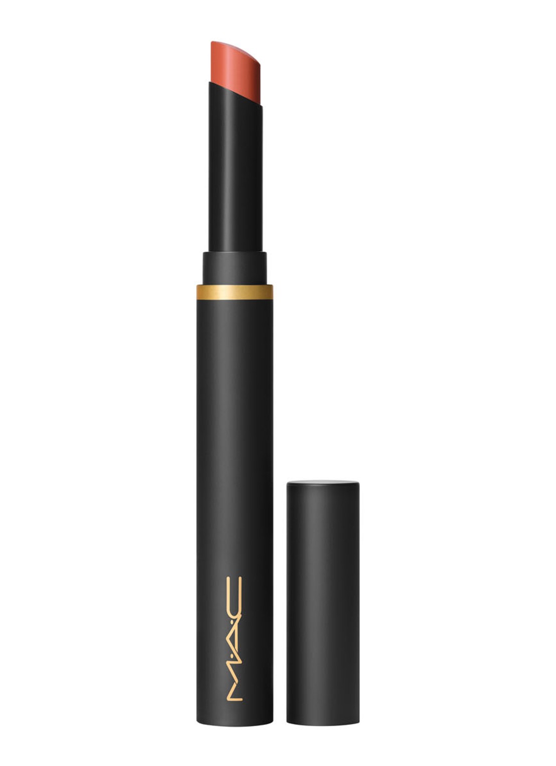 M·A·C Powder Kiss Velvet Blur Slim Stick - lipstick - voorkant 6 marrakesh-mere