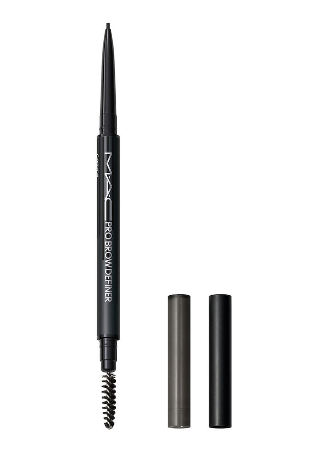 M·A·C Pro Brow Definer 1MM Tip Brow Pencil - waterproof wenkbrauwpotlood - voorkant onyx