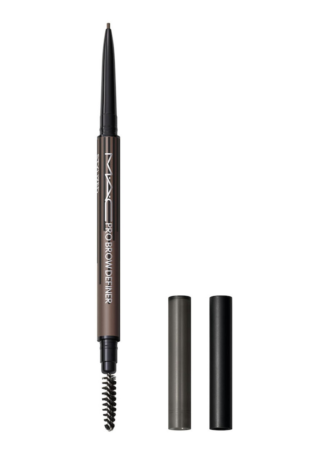 M·A·C Pro Brow Definer 1MM Tip Brow Pencil - waterproof wenkbrauwpotlood - voorkant 4 styliz