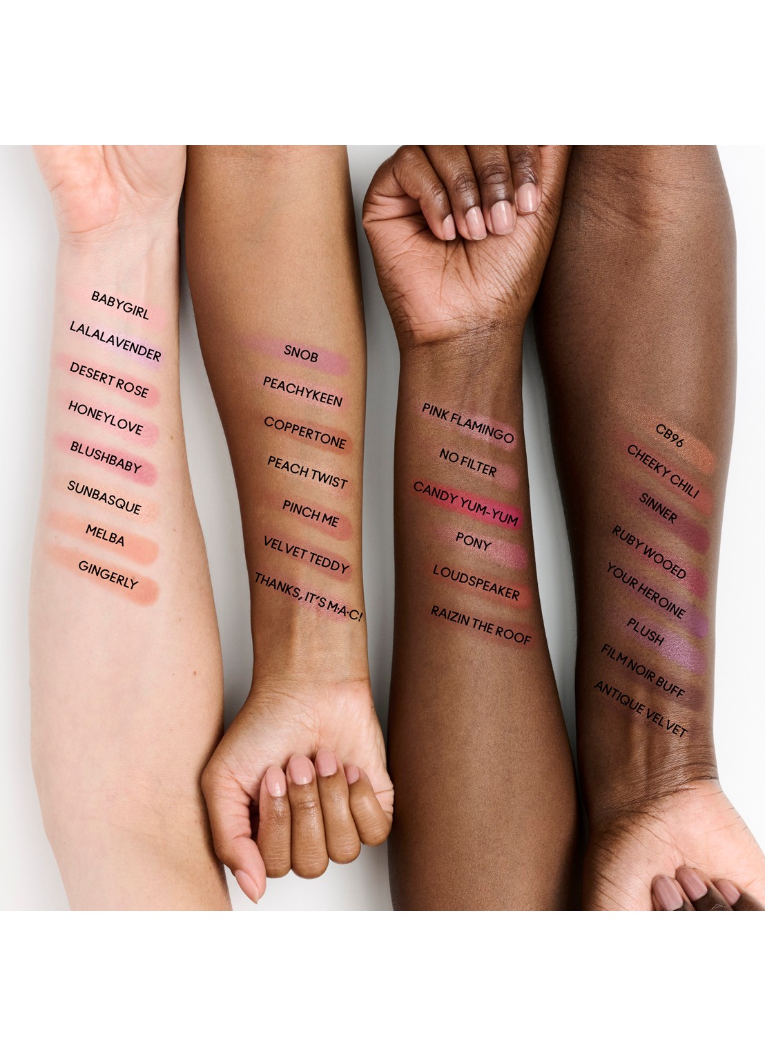 M·A·C Skinfinish Colourstruck Blush - detail 5 no filter