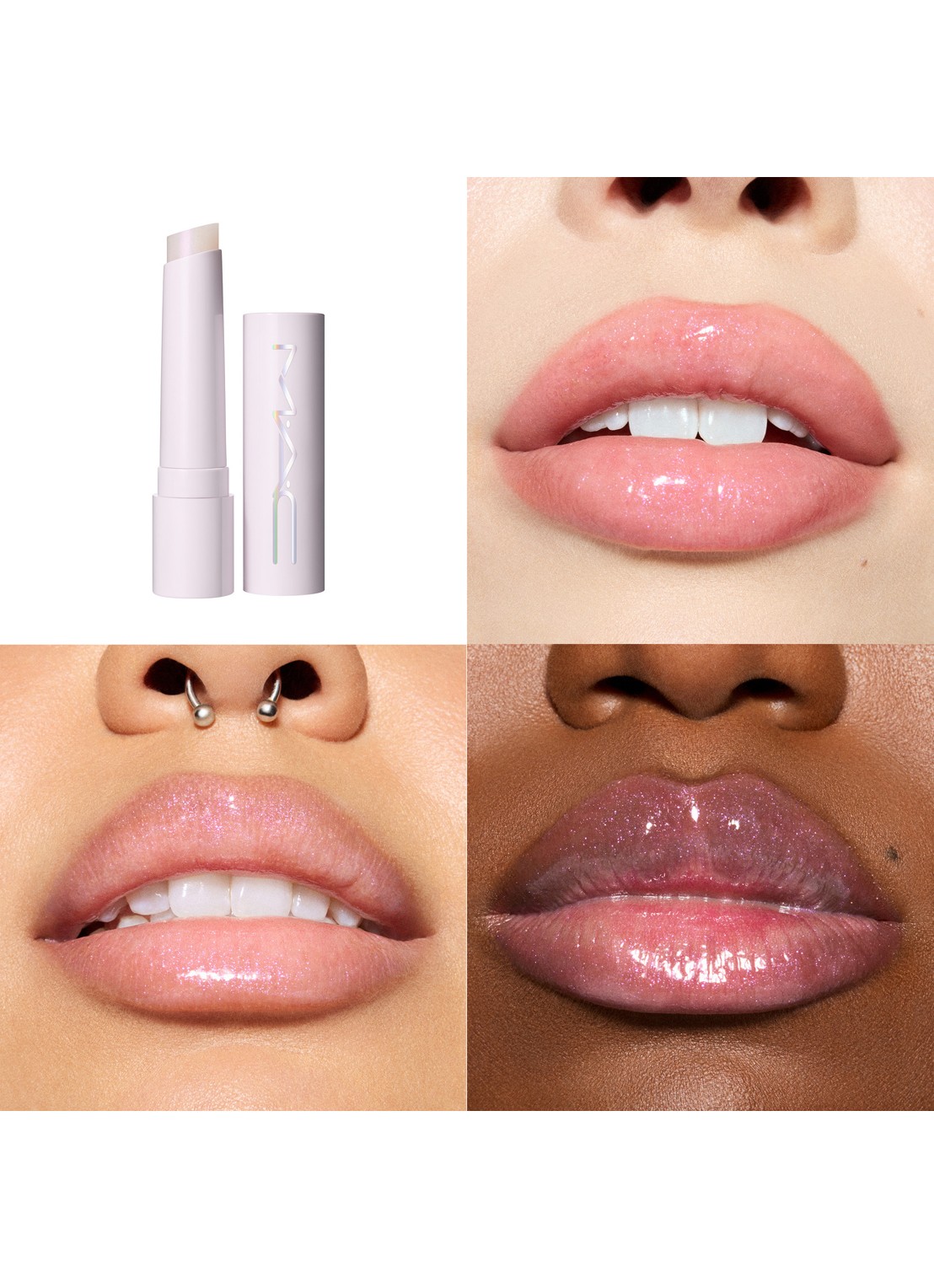 M·A·C Squirt Plumping Gloss Stick - detail 2 violet sparks