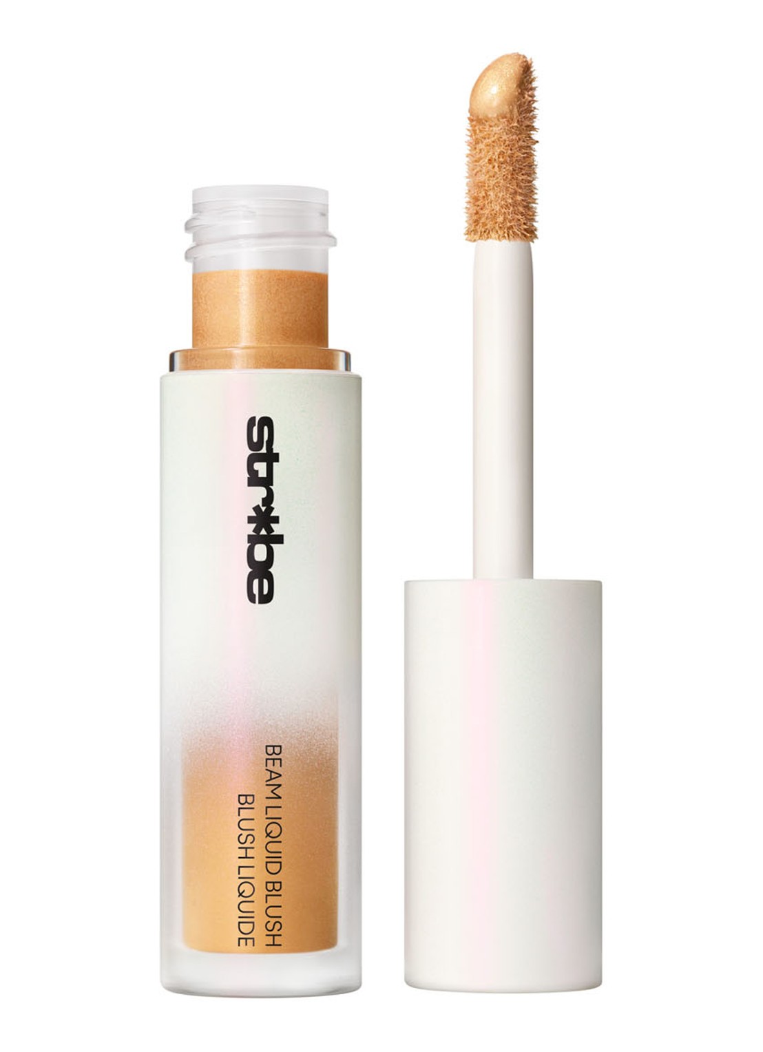 M·A·C Strobe Beam Liquid Blush - vloeibare blush - voorkant 01 lightning