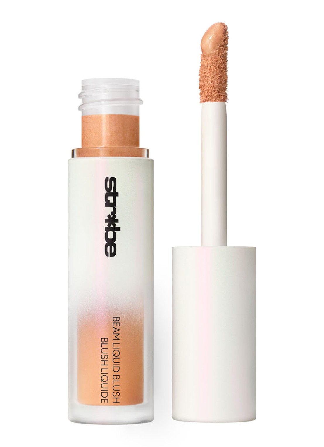 M·A·C Strobe Beam Liquid Blush - vloeibare blush - voorkant 4 02 starlite