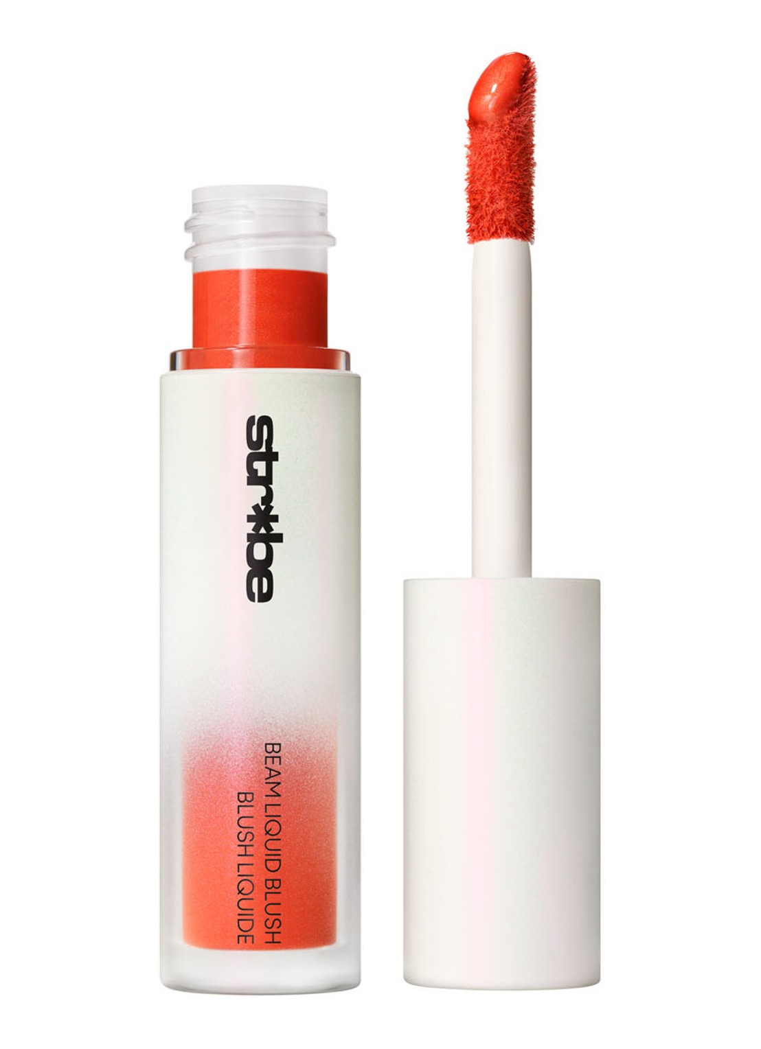 M·A·C Strobe Beam Liquid Blush - vloeibare blush - voorkant 05 apricot jelly