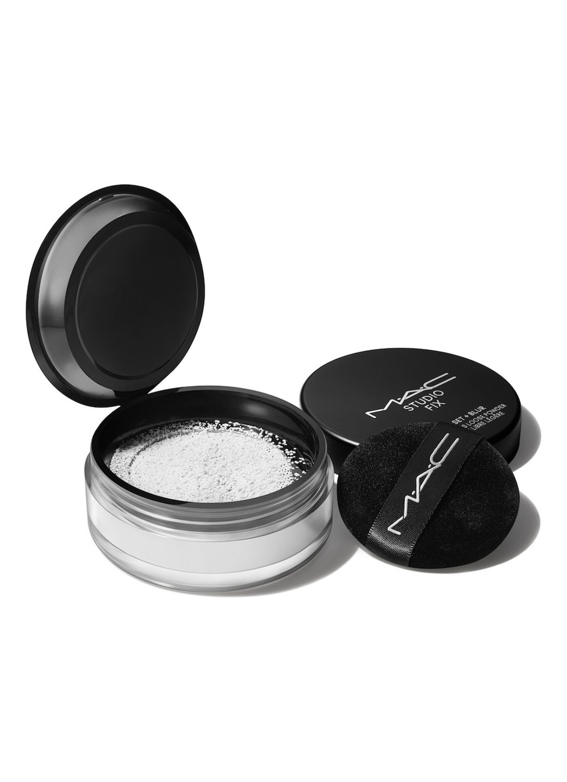 M·A·C Studio Fix Pro Set + Blur Weightless Loose Powder - losse poeder - voorkant translucent