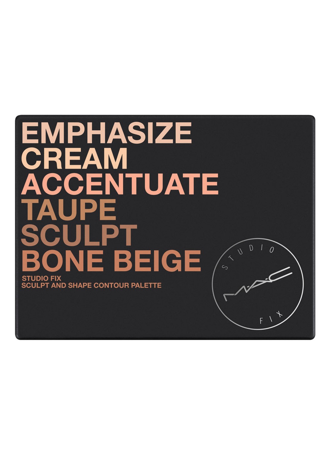M·A·C Studio Fix Sculpt and Shape Contour Palette - Light/Medium - contour & higlighter palette - detail 5 light/medium