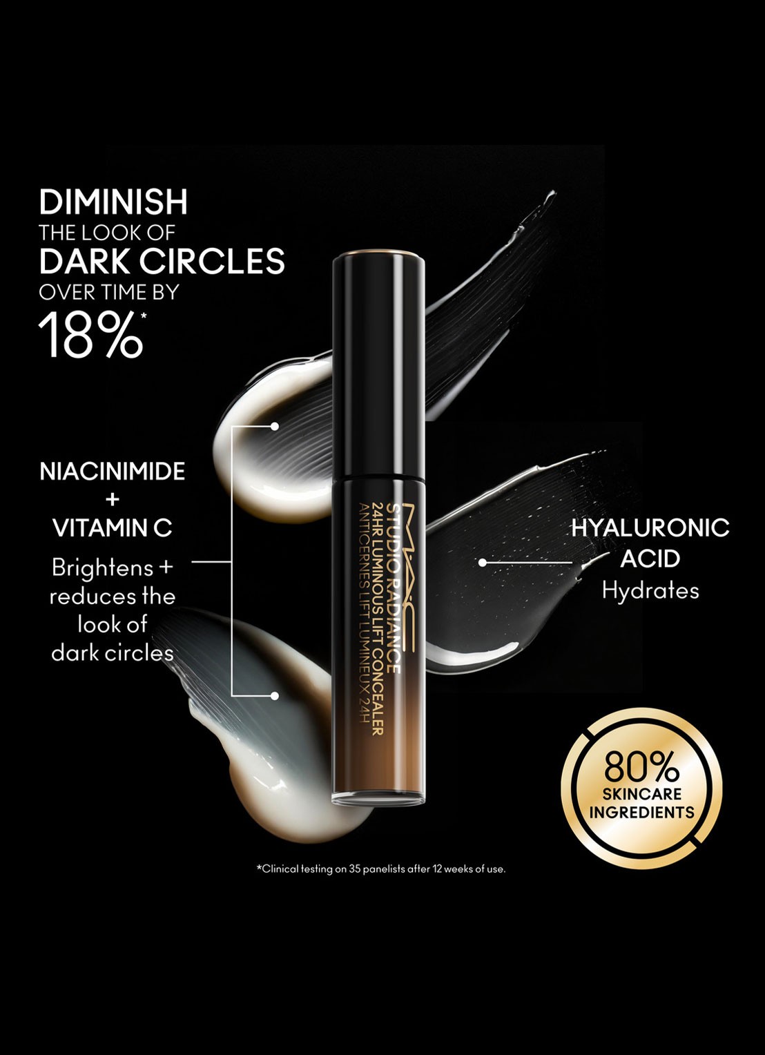 M·A·C Studio Radiance 24HR Luminous Lift Concealer - detail 6 nc11