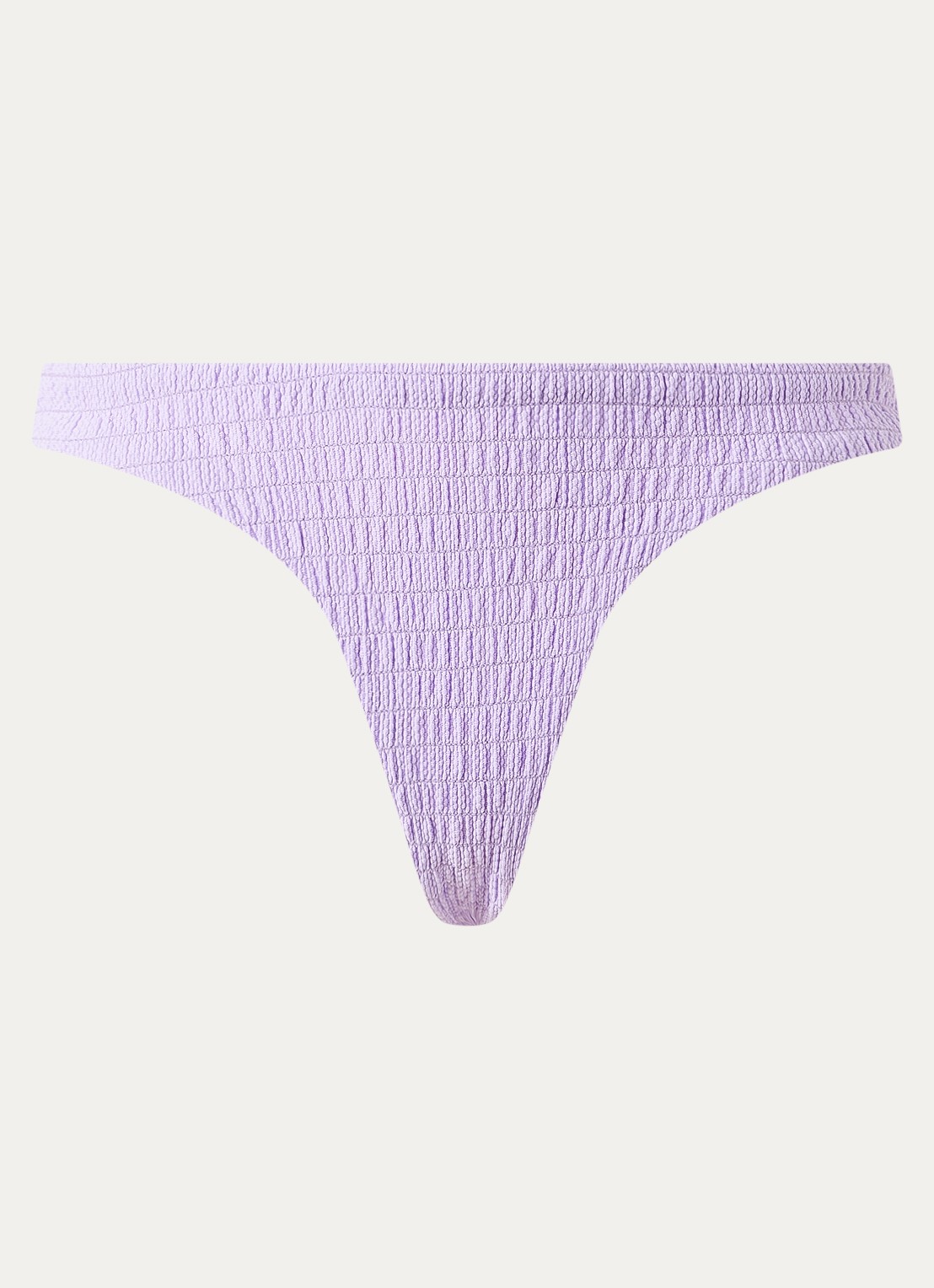 MAAJI Bikinislip met structuur  - voorkant paars