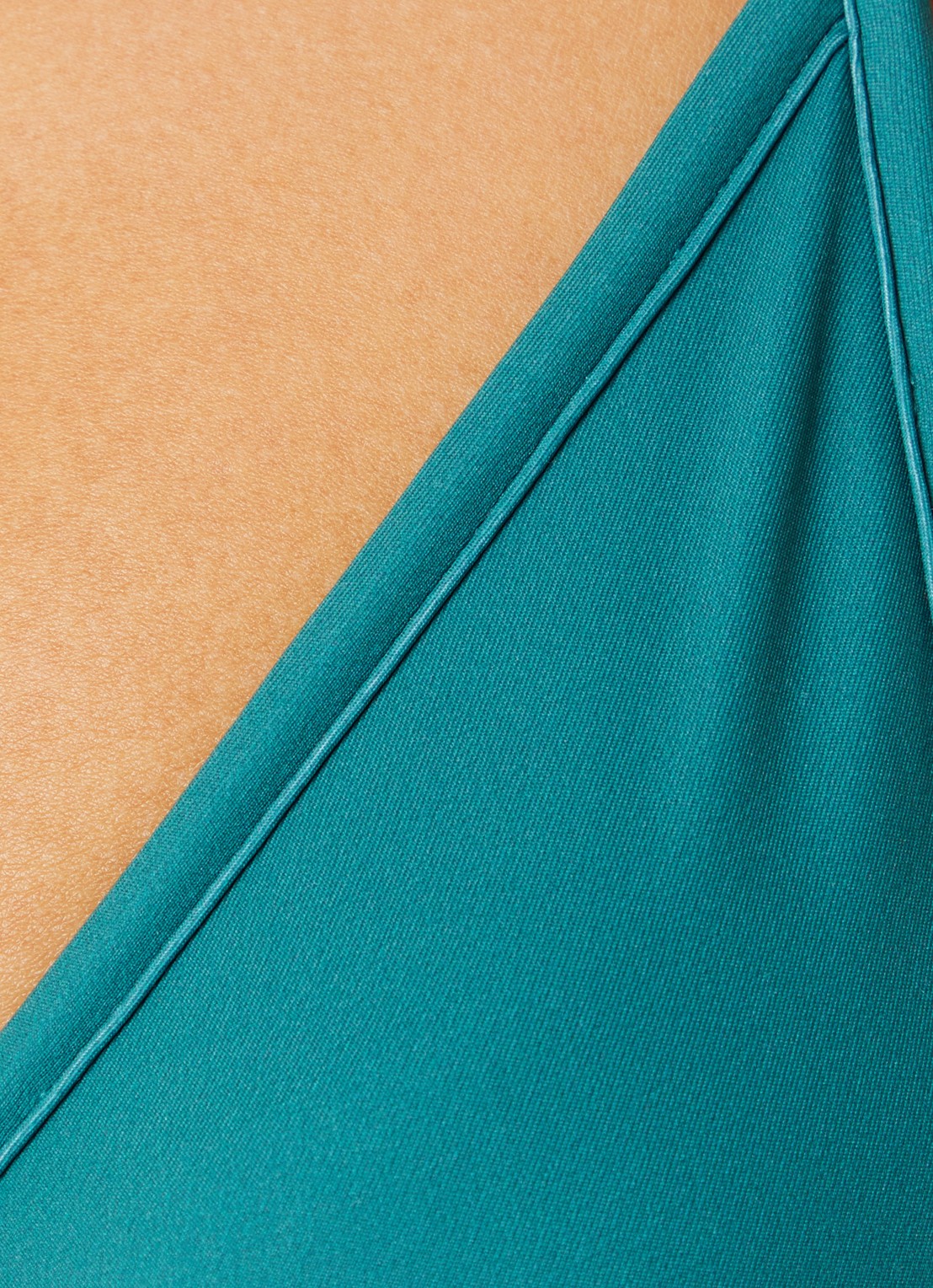 MAAJI Brunswick reversible triangel bikinitop  - detail 2 groen