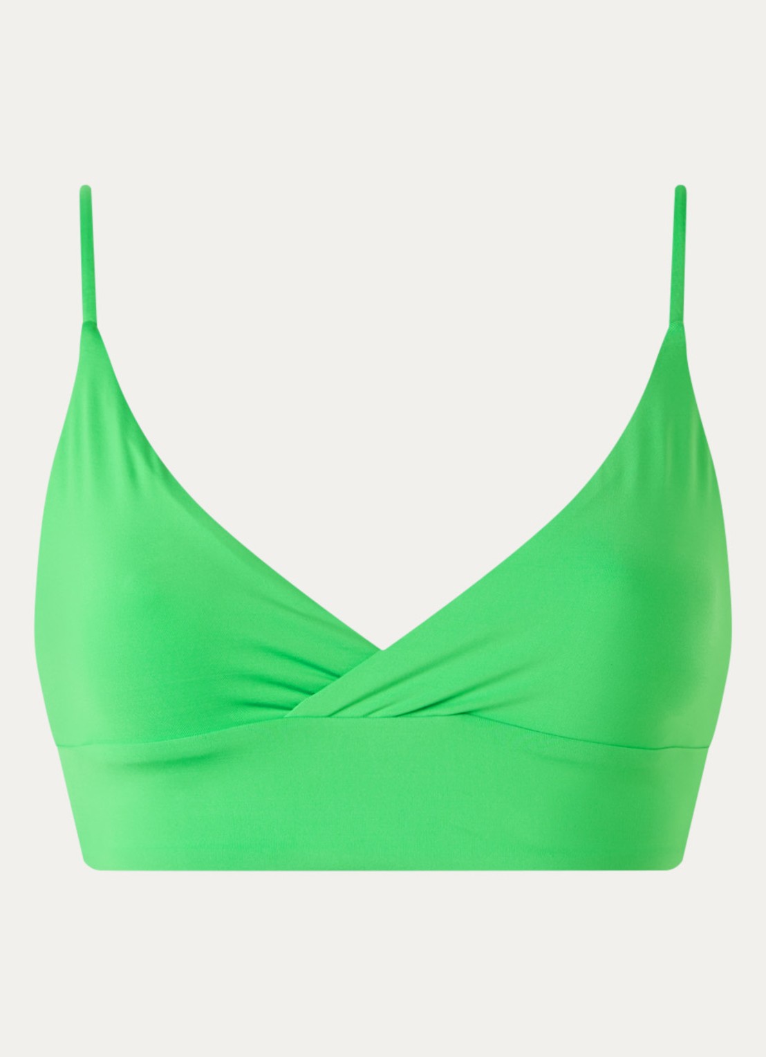 MAAJI Emerald Brocade brallete bikinitop - voorkant groen