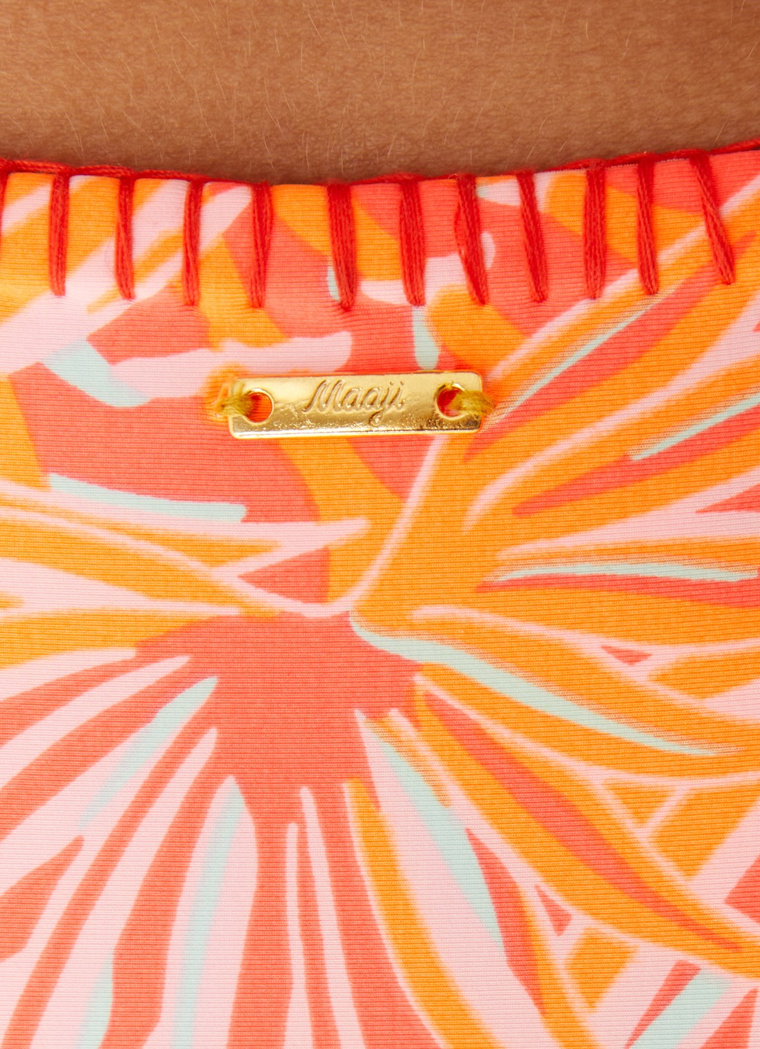 MAAJI Flirt reversible bikinislip met print - detail 5 roze