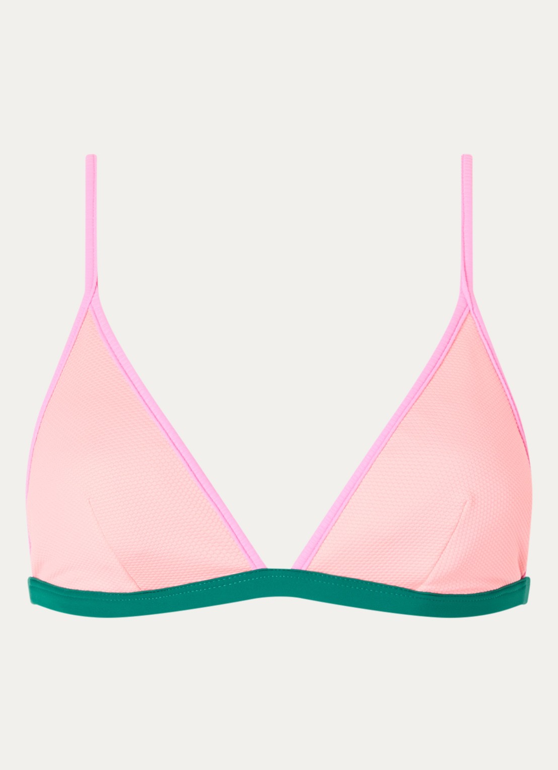 MAAJI Genuine reversible bikinitop met uitneembare vulling - voorkant 4 roze