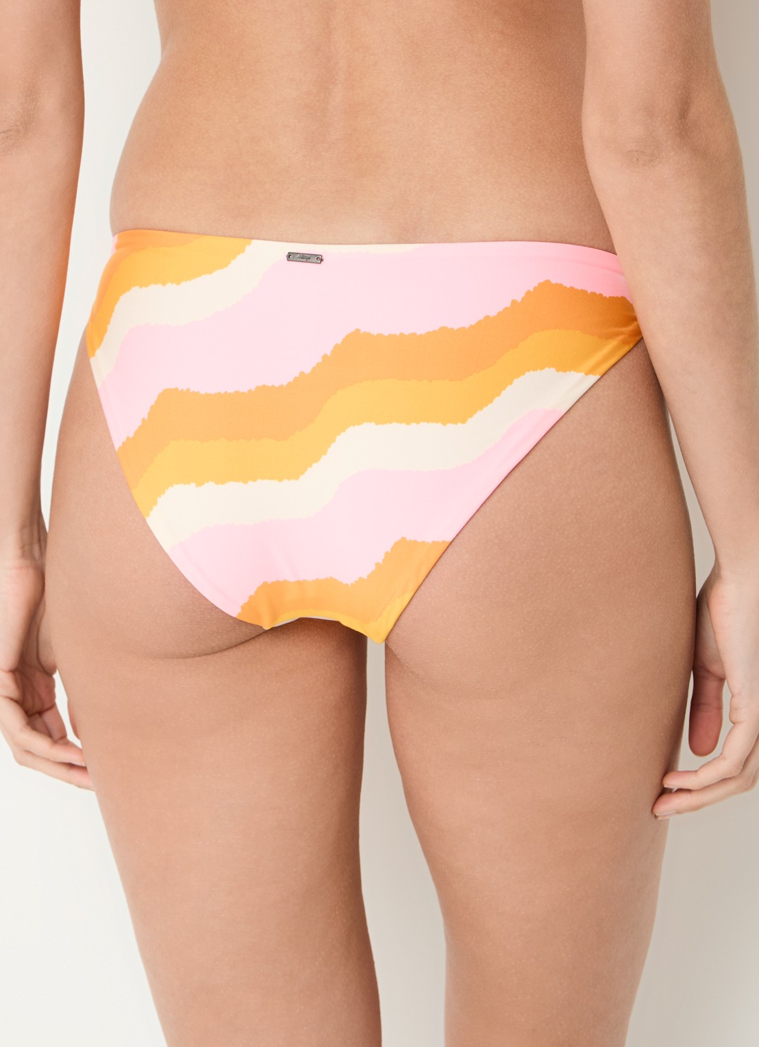 MAAJI Paradiso Waves Sublimiring reversible bikinislip met print - achterkant 4 roze