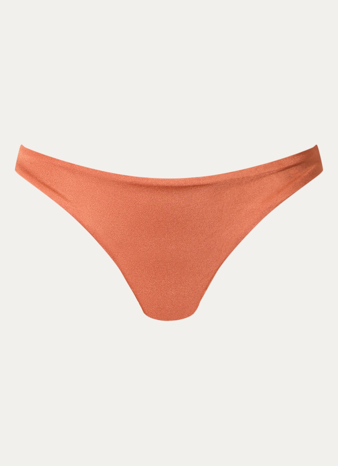 MAAJI Satin Umber Sublimity reversible bikinislip  - voorkant 3 oranjebruin