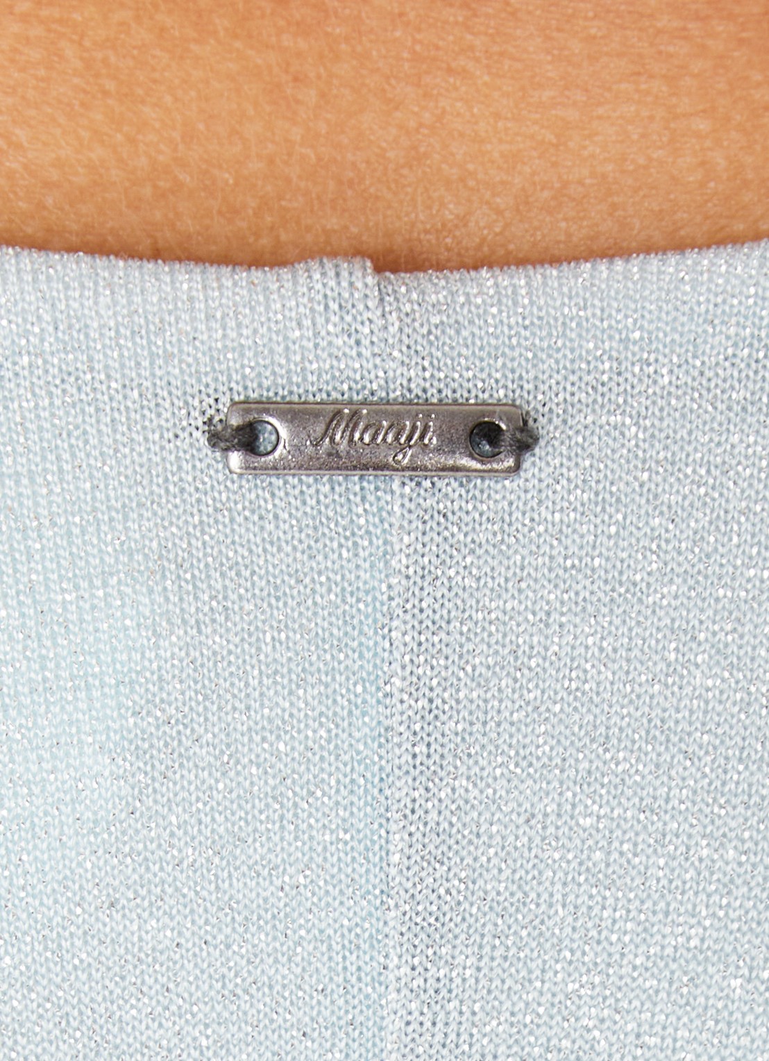 MAAJI Splenium reversible tanga bikinislip met lurex - detail 4 zilver