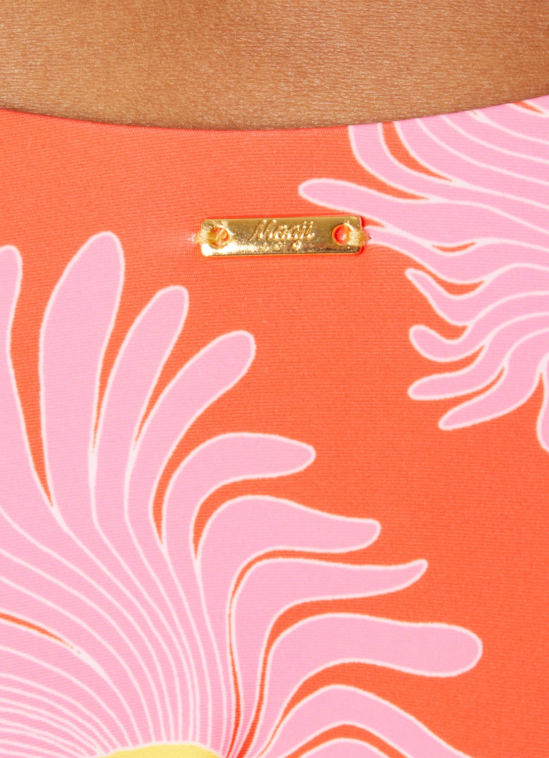 MAAJI Water Blossom bikinislip met print - detail 2 rood