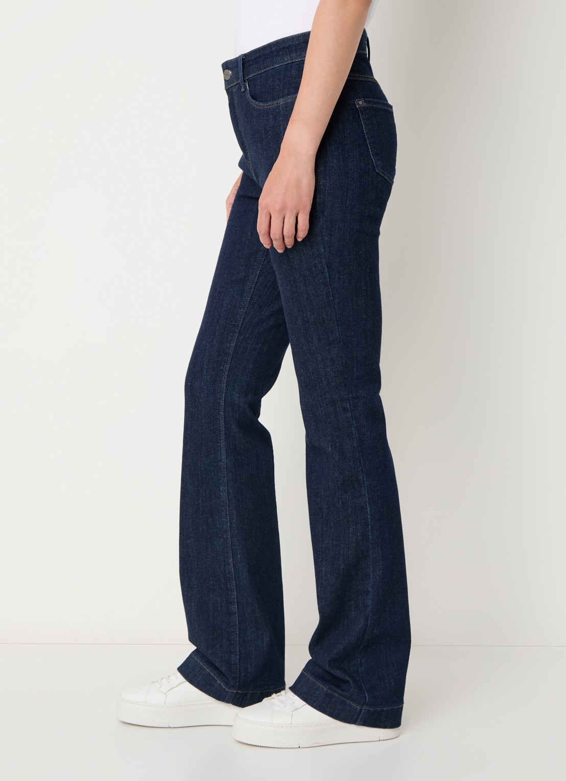 MAC Jeans Dream mid waist flared jeans met stretch - detail 4 jeans