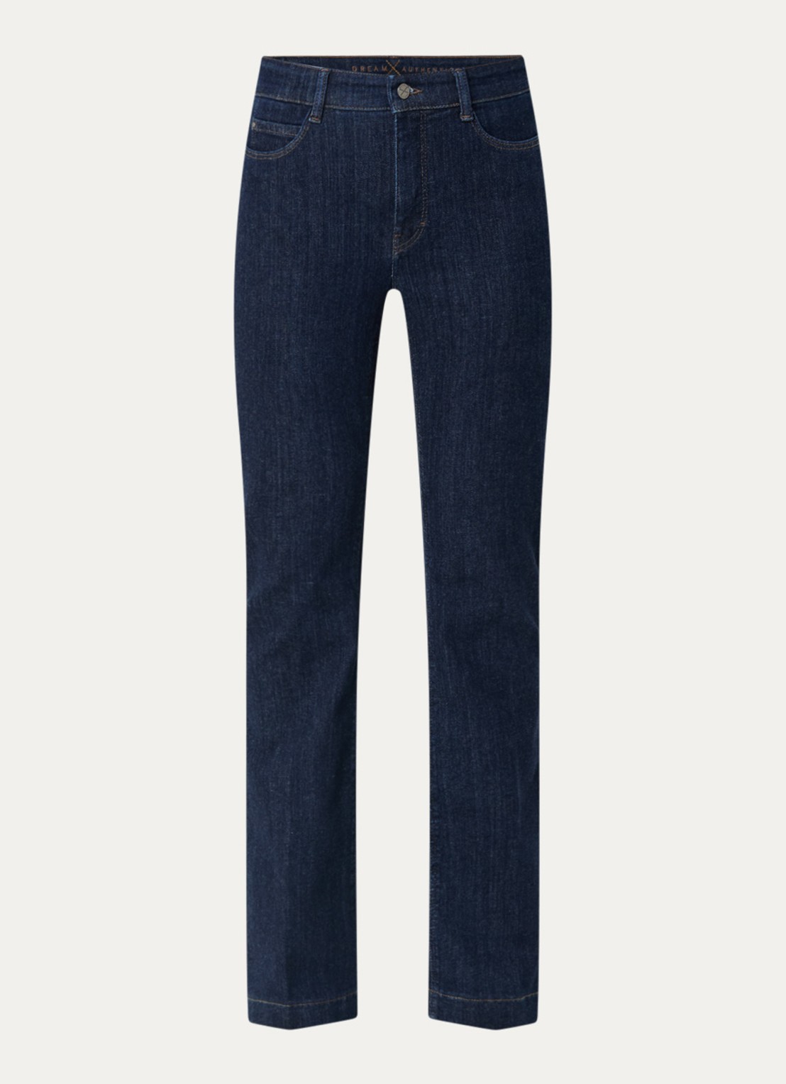 MAC Jeans Dream mid waist flared jeans met stretch - voorkant jeans