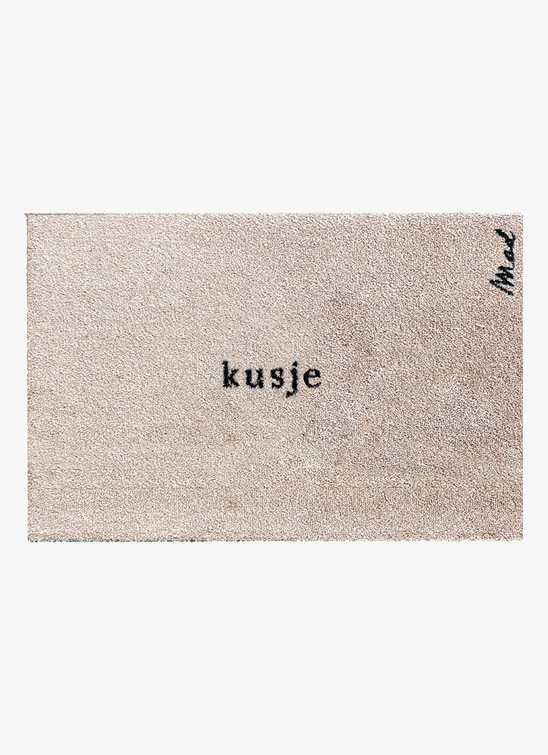 Mad About Mats Alba universele mat 50 x 75 cm - voorkant beige