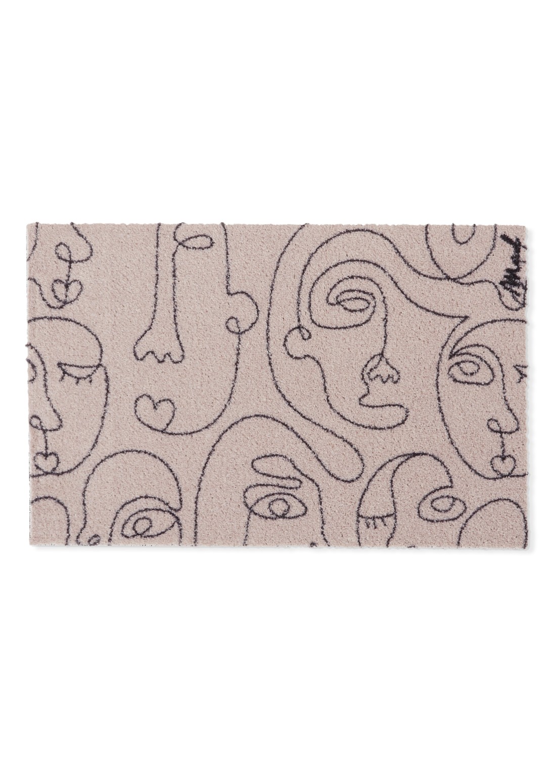 Mad About Mats Alexander deurmat 50 x 75 cm - voorkant beige