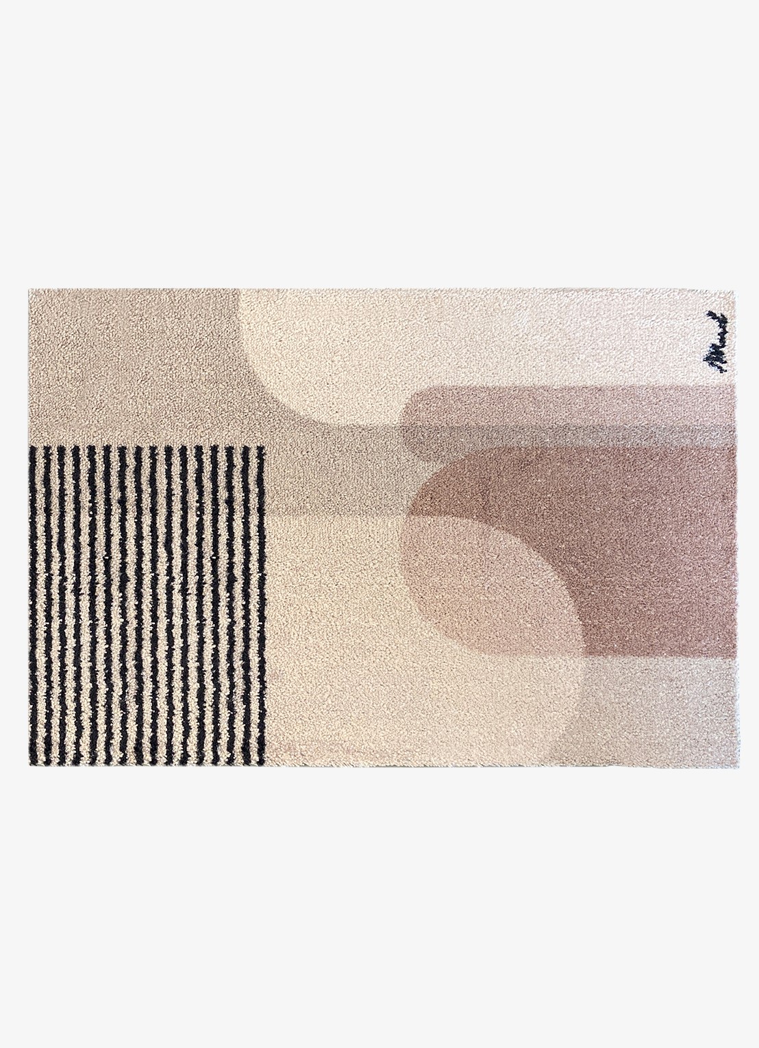 Mad About Mats Arda universele mat 50 x 75 cm - voorkant lichtroze