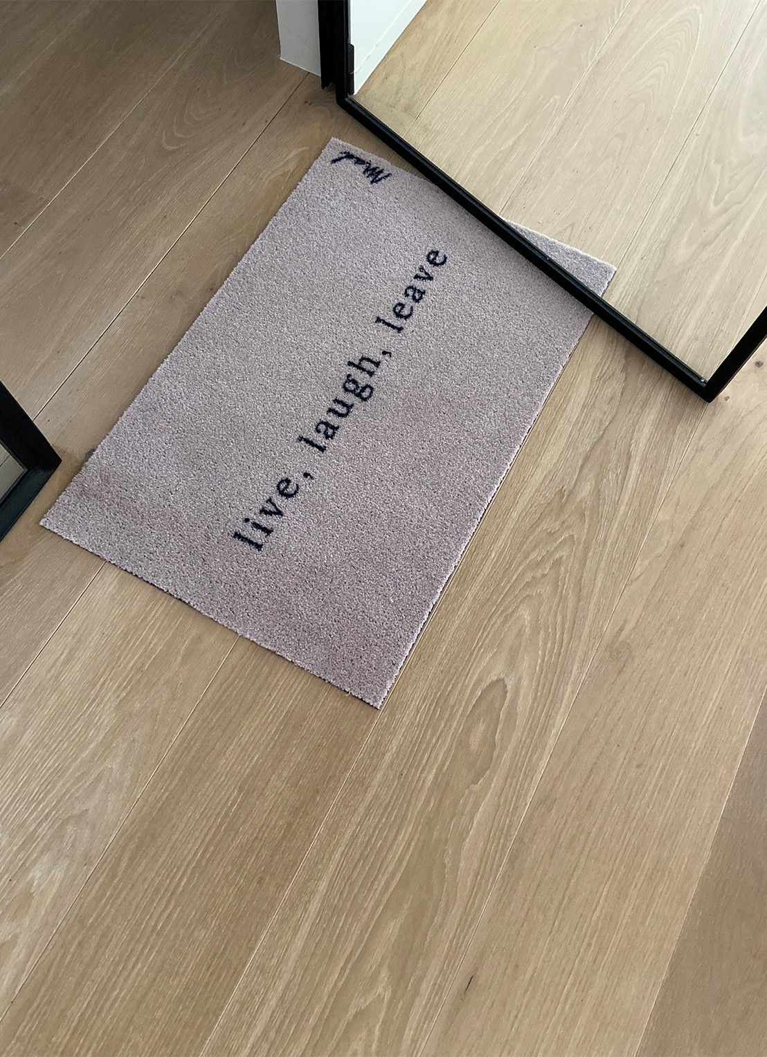 Mad About Mats Axel universele mat 50 x 75 cm - voorkant 2 beige