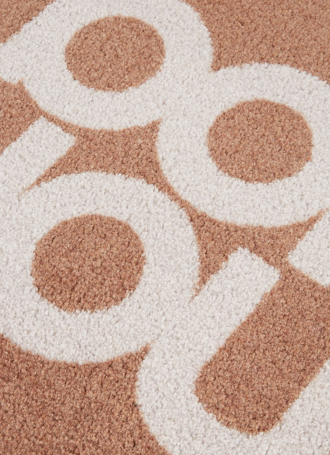 Mad About Mats Bowie universele mat 50 x 75 cm - detail 2 roestbruin
