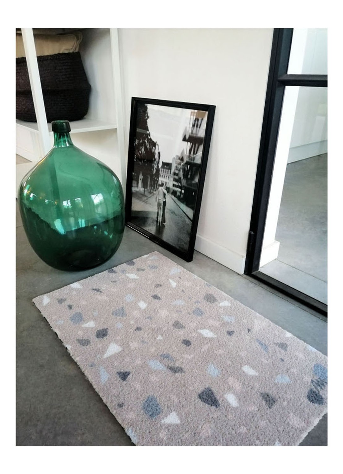 Mad About Mats Cain deurmat 50 x 75 cm - voorkant 2 roze