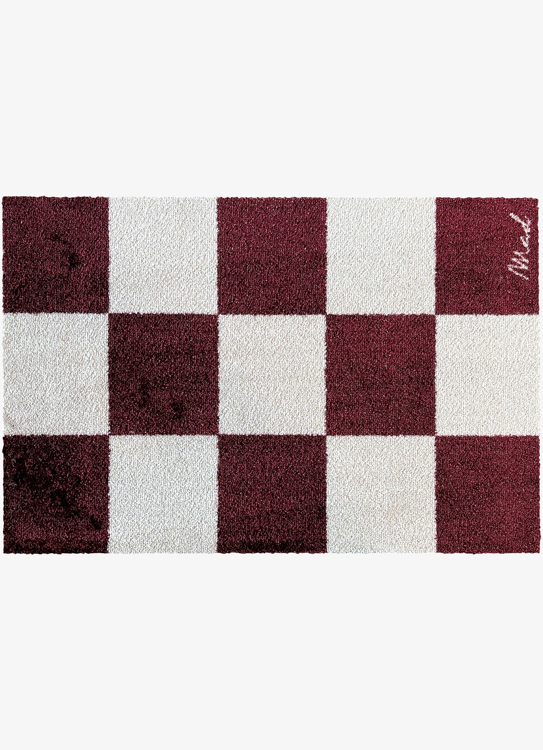 Mad About Mats Dorian universele mat 50 x 75 cm - voorkant bordeauxrood
