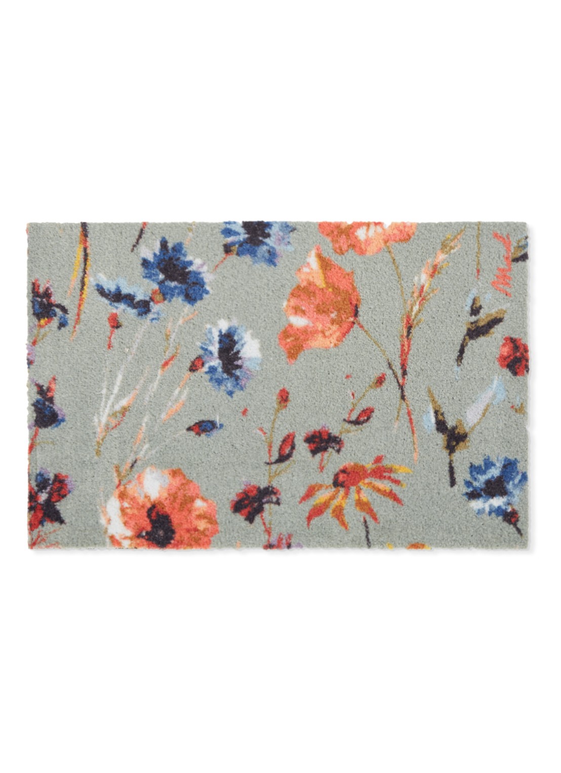 Mad About Mats Margo deurmat 50 x 75 cm - voorkant khaki