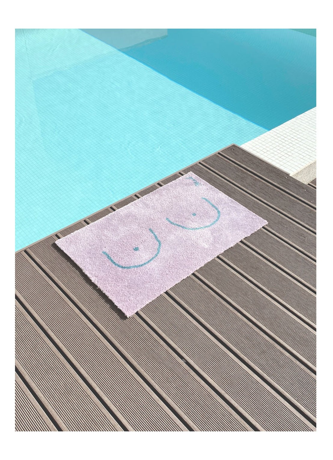 Mad About Mats Pola universele mat 50 x 75 cm - detail 3 roze